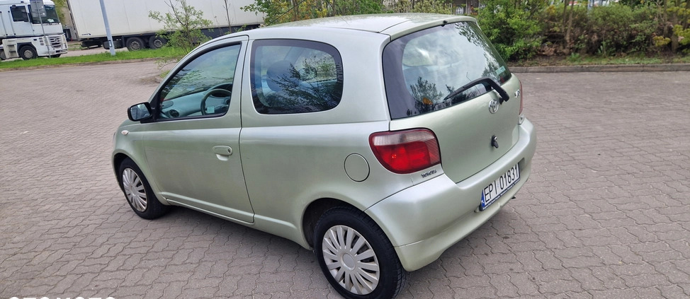 Toyota Yaris cena 5999 przebieg: 210000, rok produkcji 2000 z Nowe małe 16